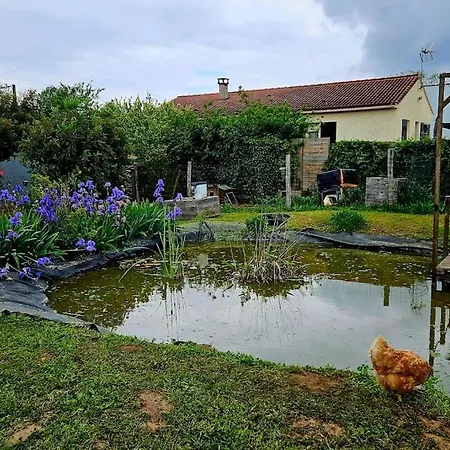 Вилла Maison Calme Entre Terre Et Saint-Romain-de-Benet